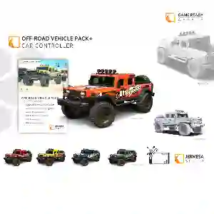 Off-Road Vehicle Pack + Car Controller Script 3d game asset for Unity 05